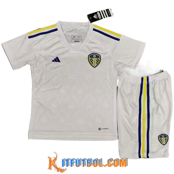 Camisetas De Futbol Leeds United Ninos Primera 2023/2024