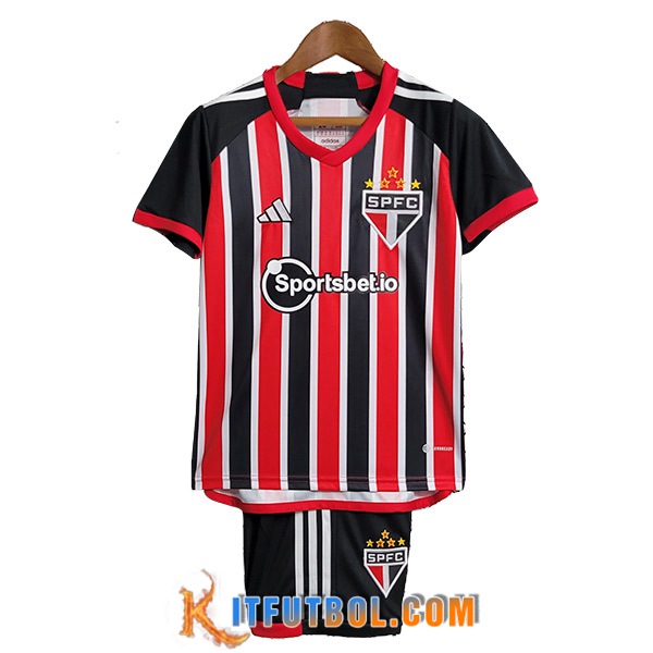 Camisetas De Futbol Sao Paulo FC Ninos Segunda 2023/2024