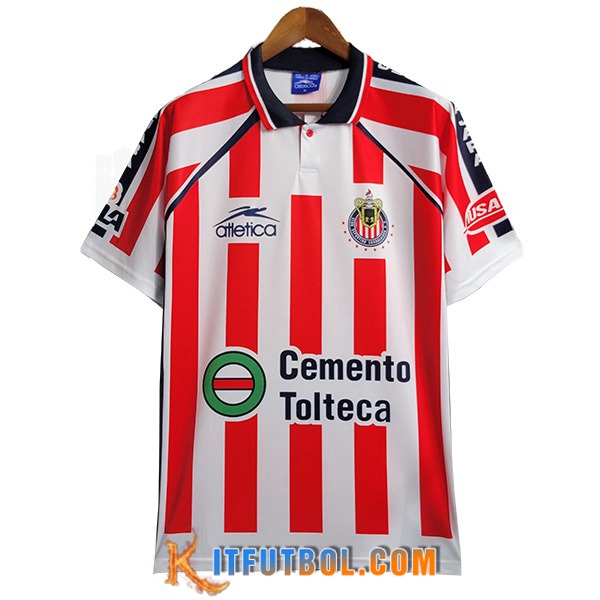 Camisetas De Futbol CD Guadalajara Retro Primera 2002/2003