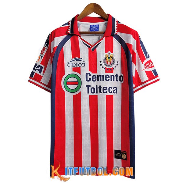 Camisetas De Futbol CD Guadalajara Retro Primera 1999/2000