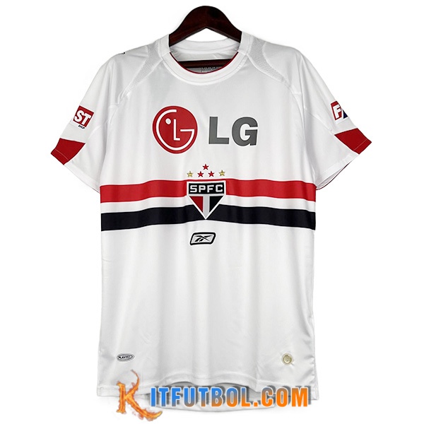 Camisetas De Futbol Sao Paulo FC Retro Primera 2007/2008