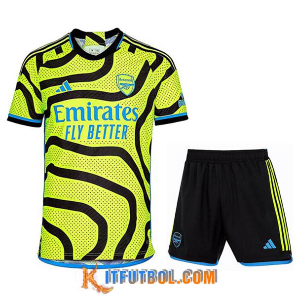 Camisetas Futbol Arsenal Segunda + Cortos 2023/2024