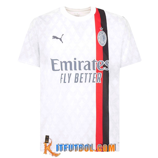 Camisetas De Futbol AC Milan Segunda 2023/2024