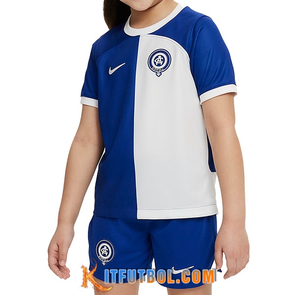 Camisetas De Futbol Atletico Madrid Ninos Segunda 2023/2024