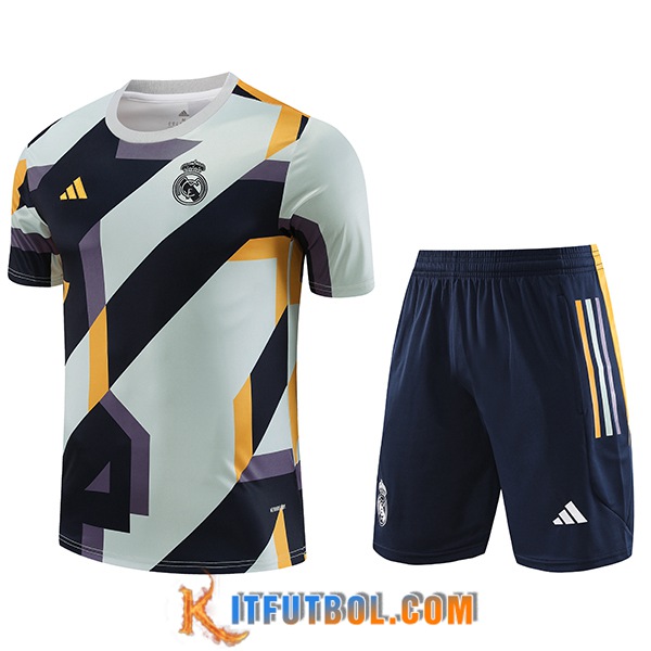 Camiseta Entrenamiento + Cortos Real Madrid Azul marino 2023/2024 -02