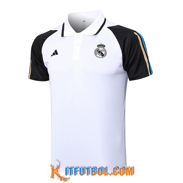 Camiseta Polo Real Madrid Blanco 2023/2024