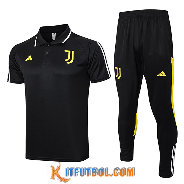 Camiseta Polo Juventus Negro 2023/2024