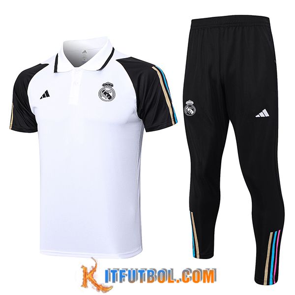 Camiseta Polo Real Madrid Blanco 2023/2024