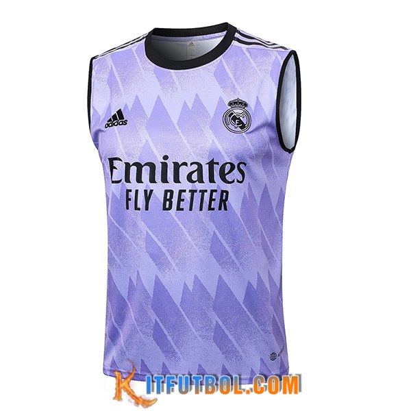 Chalecos De Futbol Real Madrid Violeta 2023/2024 -03