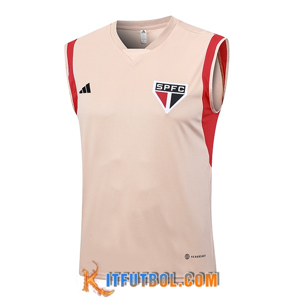 Chalecos De Futbol Sao Paulo FC Amarillo 2023/2024