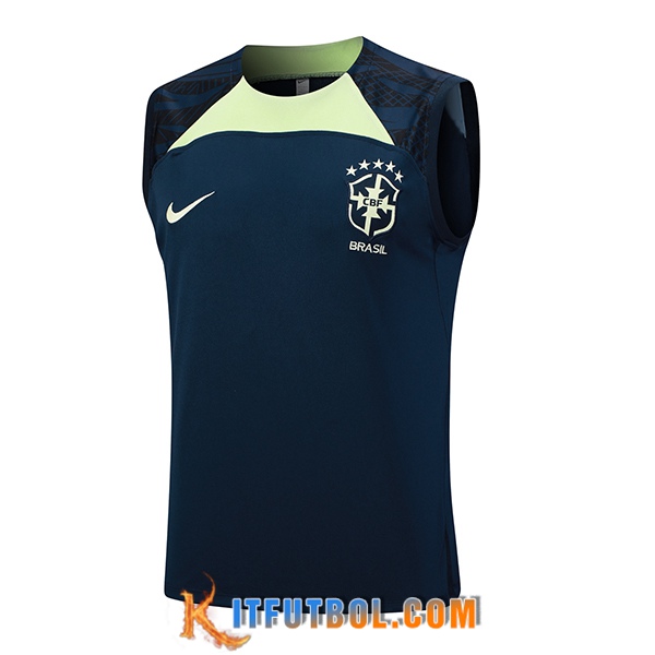 Chalecos De Futbol Bresil Azul marino 2023/2024