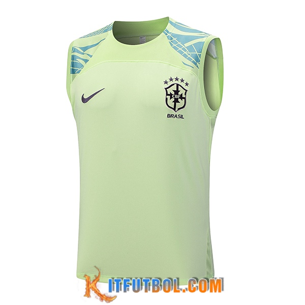 Chalecos De Futbol Bresil Verde 2023/2024