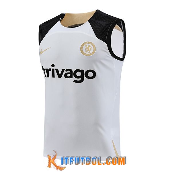 Chalecos De Futbol FC Chelsea Blanco 2023/2024 -03