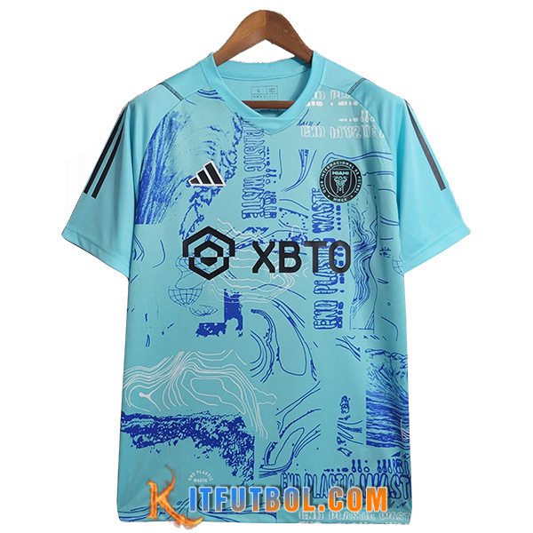 Camiseta Entrenamiento Inter Miami CF Azul Claro 2023/2024