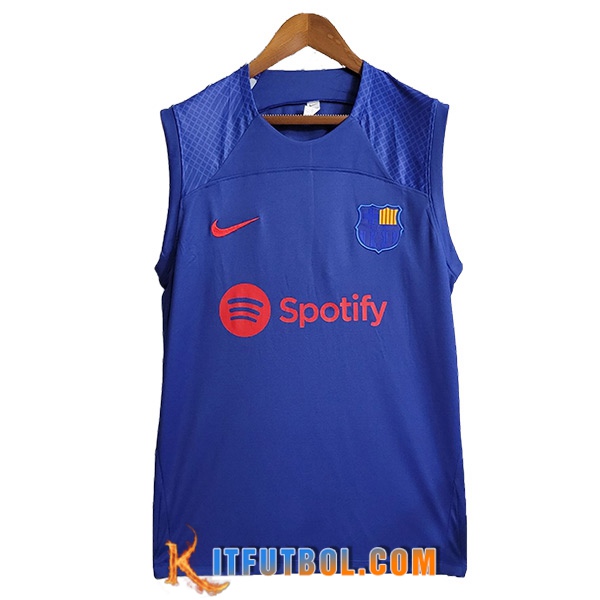 Chalecos De Futbol FC Barcellona Azul marino 2023/2024