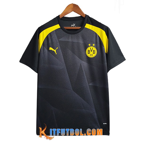 Camiseta Entrenamiento Dortmund Negro 2023/2024 -02