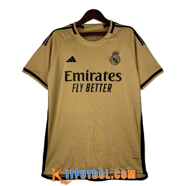 Camiseta Entrenamiento Real Madrid Marrón 2023/2024