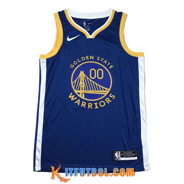 Camisetas Golden State Warriors (KUMINGA #00) 2023/24 Azul