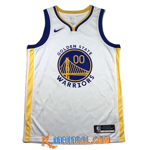 Camisetas Golden State Warriors (KUMINGA #00) 2023/24 Blanco