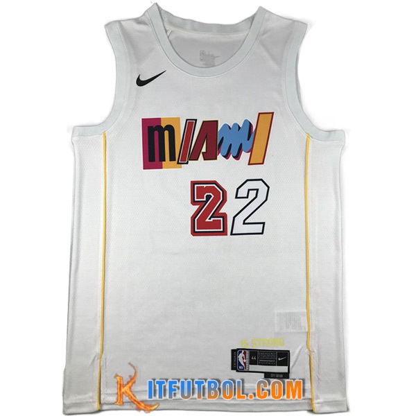 Camisetas Chicago Bulls (BUTLER #22) 2023/24 Blanco