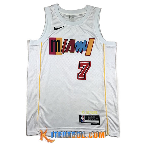 Camisetas Chicago Bulls (LOWRY #7) 2023/24 Blanco