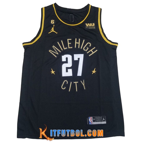 Camisetas Denver Nuggets (MURRAY #27) 2023/24 Negro -05