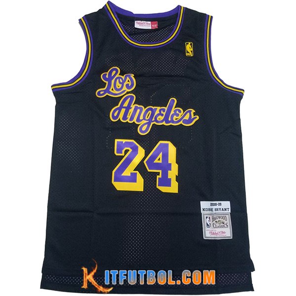 Camisetas Los Angeles Lakers (BRYANT #24) 2023/24 Negro -04