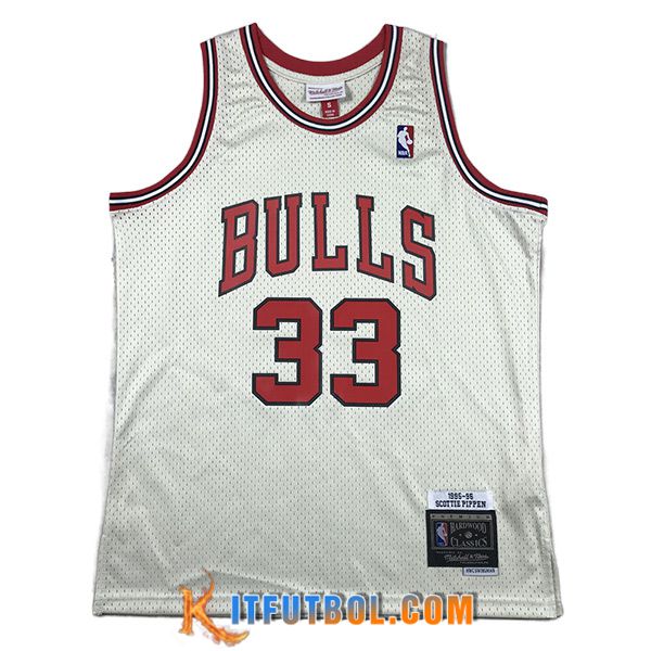 Camisetas Chicago Bulls (PIPPEN #33) 2023/24 Blanco -03