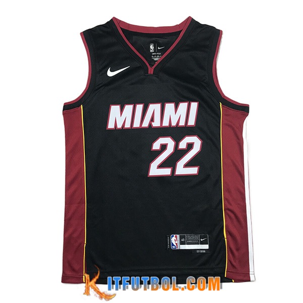 Camisetas Miami Heat (BUTLER #22) 2023/24 Amarillo