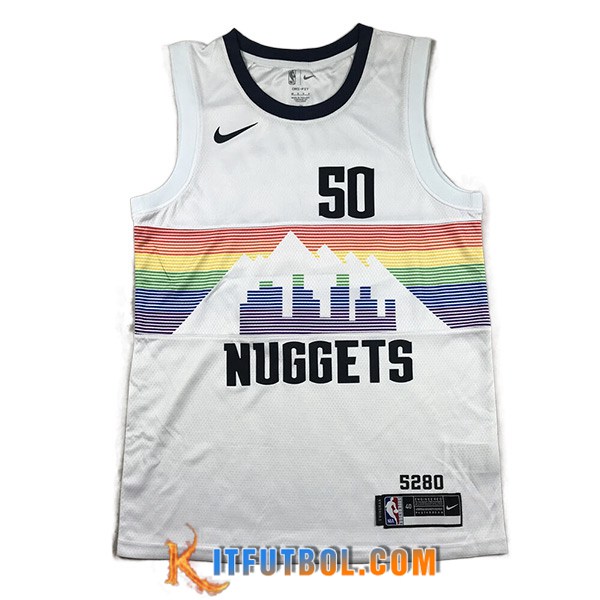 Camisetas Denver Nuggets (GOROON #50) 2023/24 Blanco