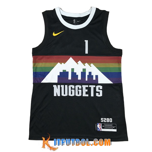 Camisetas Denver Nuggets (PORTER JR. #1) 2023/24 Negro