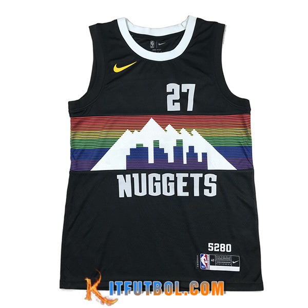 Camisetas Denver Nuggets (MURRAY #27) 2023/24 Negro -04