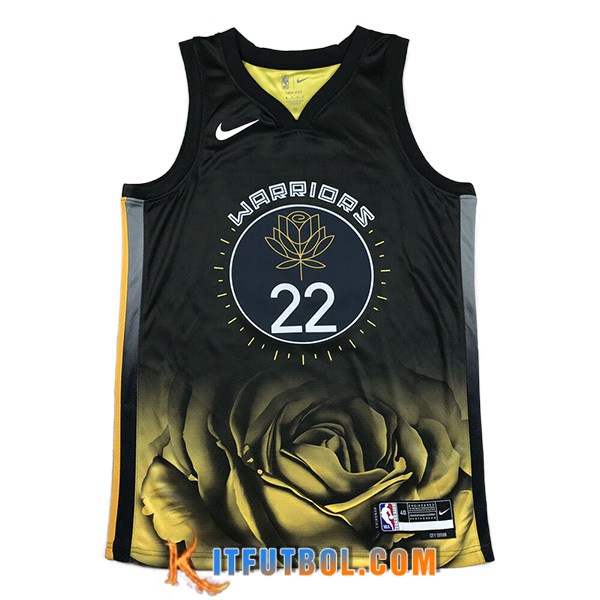 Camisetas Golden State Warriors (WIGGINS #22) 2023/24 Negro