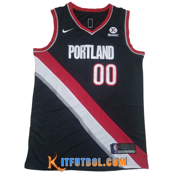 Camisetas Portland Trail Blazers (HENDERSON #00) 2023/24 Negro