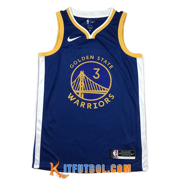 Camisetas Golden State Warriors (PAUL #3) 2023/24 Azul