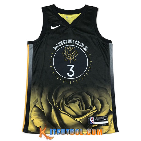 Camisetas Golden State Warriors (PAUL #3) 2023/24 Negro