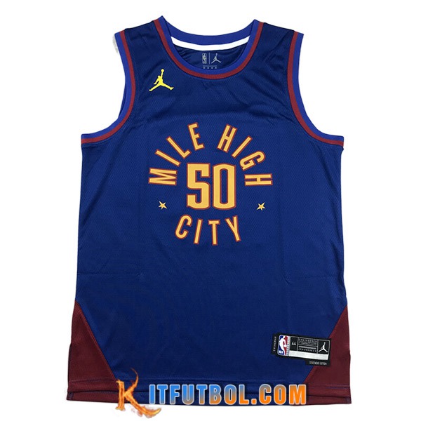 Camisetas Denver Nuggets (GOROON #50) 2023/24 Azul -02