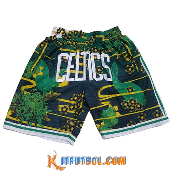 Cortos NBA Boston Celtics 2023/24 Verde