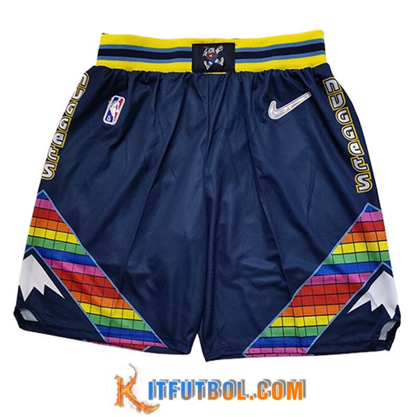 Cortos NBA Denver Nuggets 2023/24 Azul marino