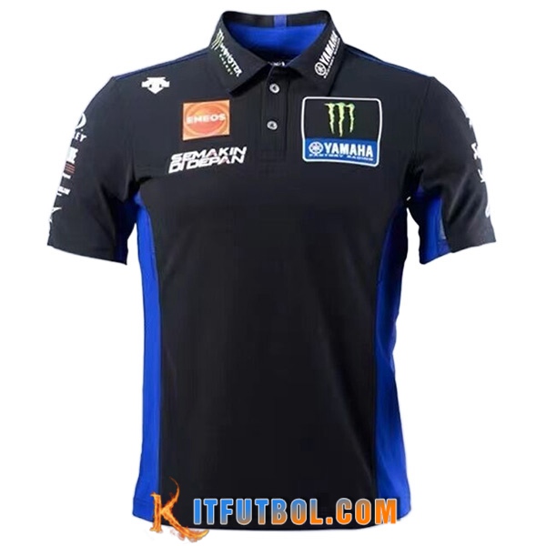 Polo F1 Moza Team Negro/Azul 2023