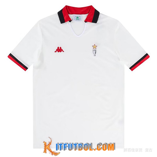 Camisetas De Futbol AC Milan Retro Segunda 1989/1990