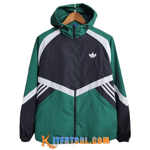 Rompevientos Adidas Verde 2023/2024 -02