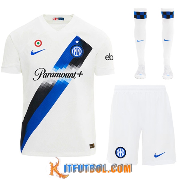 Camisetas Futbol Inter Milan Segunda (Cortos + Calcetines) 2023/2024