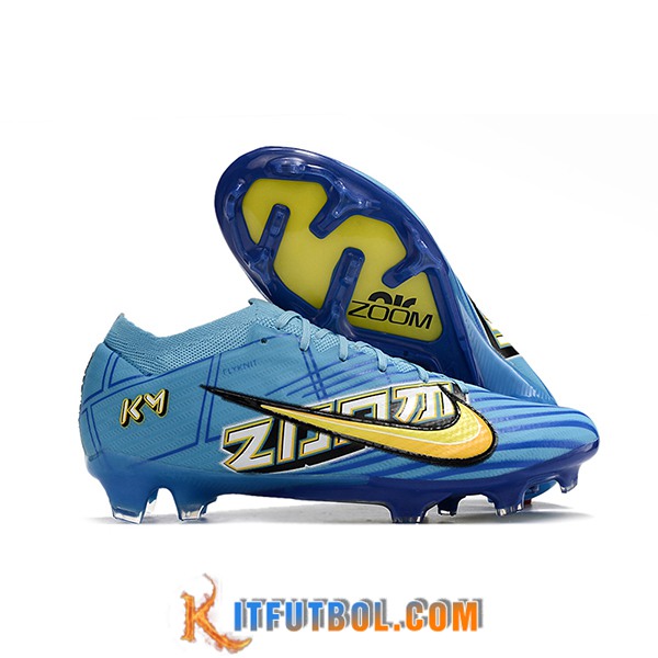 Nike Botas De Fútbo Air Zoom Mercurial Vapor 15 Elite Xxv FG Azul