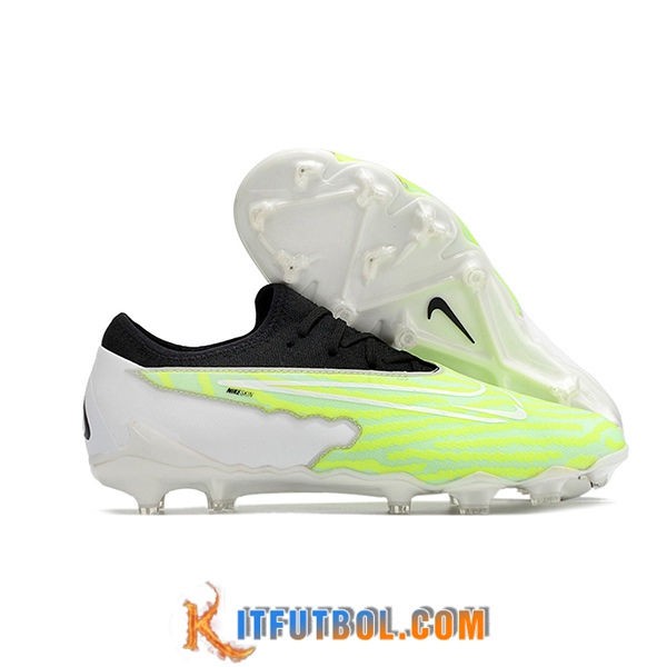Nike Botas De Fútbol Phantom GX Academy FG Verde/Blanco