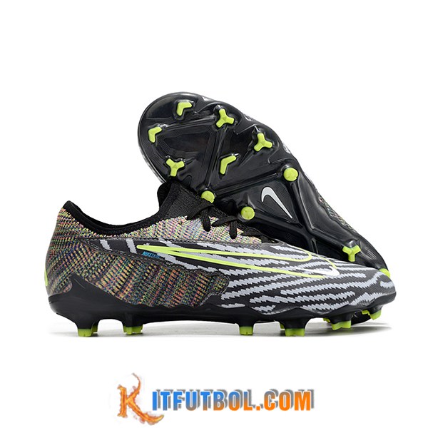 Nike Botas De Fútbol Phantom GX Academy FG Negro -02
