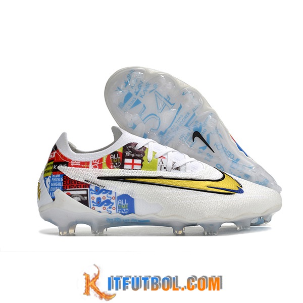 Nike Botas De Fútbol Phantom GX Elite FG Blanco