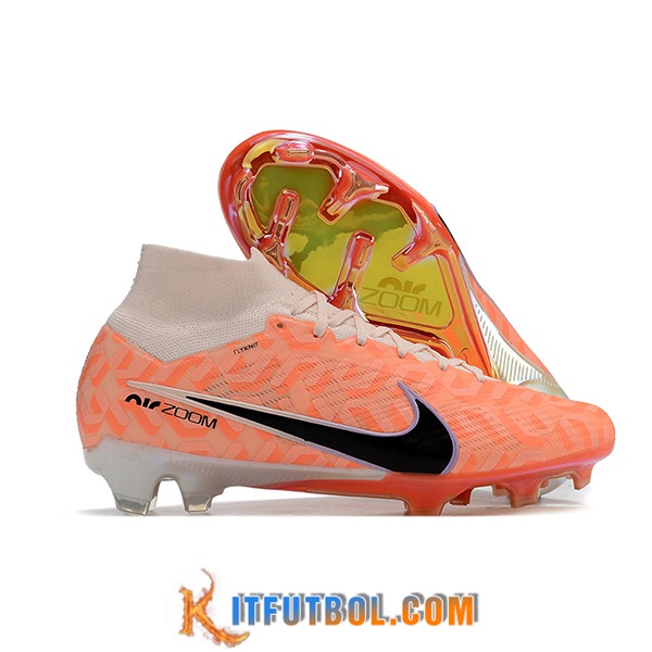 Nike Botas De Fútbol Air Zoom Mercurial Superfly IX Elite NU FG Naranja