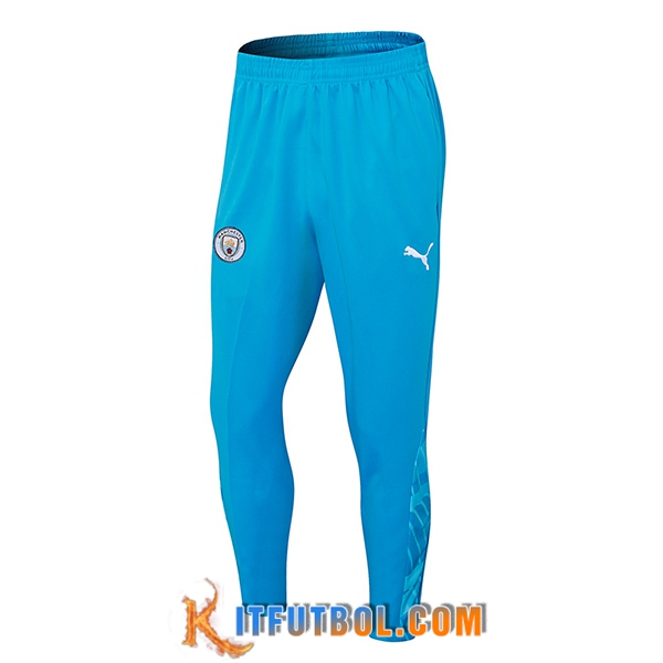 Pantalon Entrenamiento Manchester City Azul 2023/2024