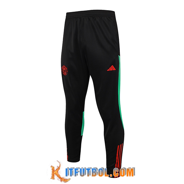Pantalon Entrenamiento Manchester United Negro 2023/2024 -06